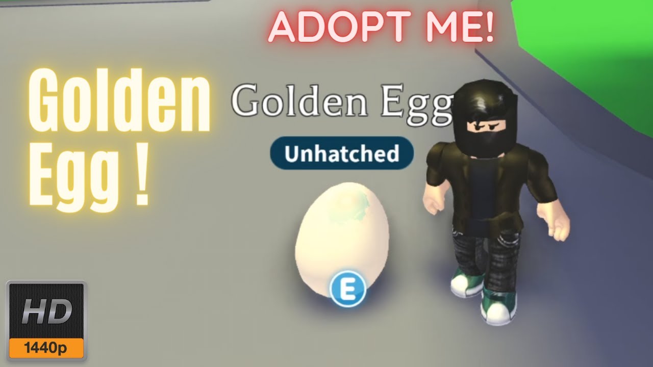 I get my first Golden Egg in Roblox Adopt Me, but what does it hatch ??