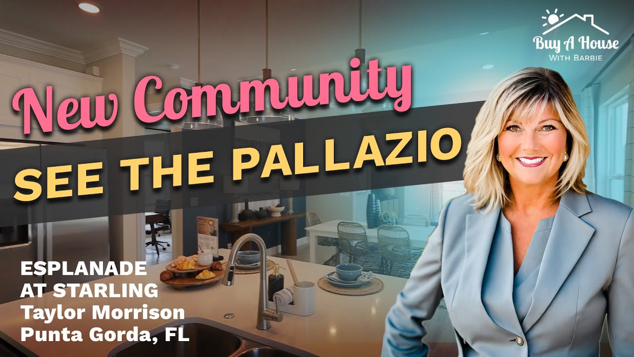 ✨ Pallazio Model Home Tour | Taylor Morrison | Esplanade at Starling Punta Gorda 🏡 Luxury Living 🌴