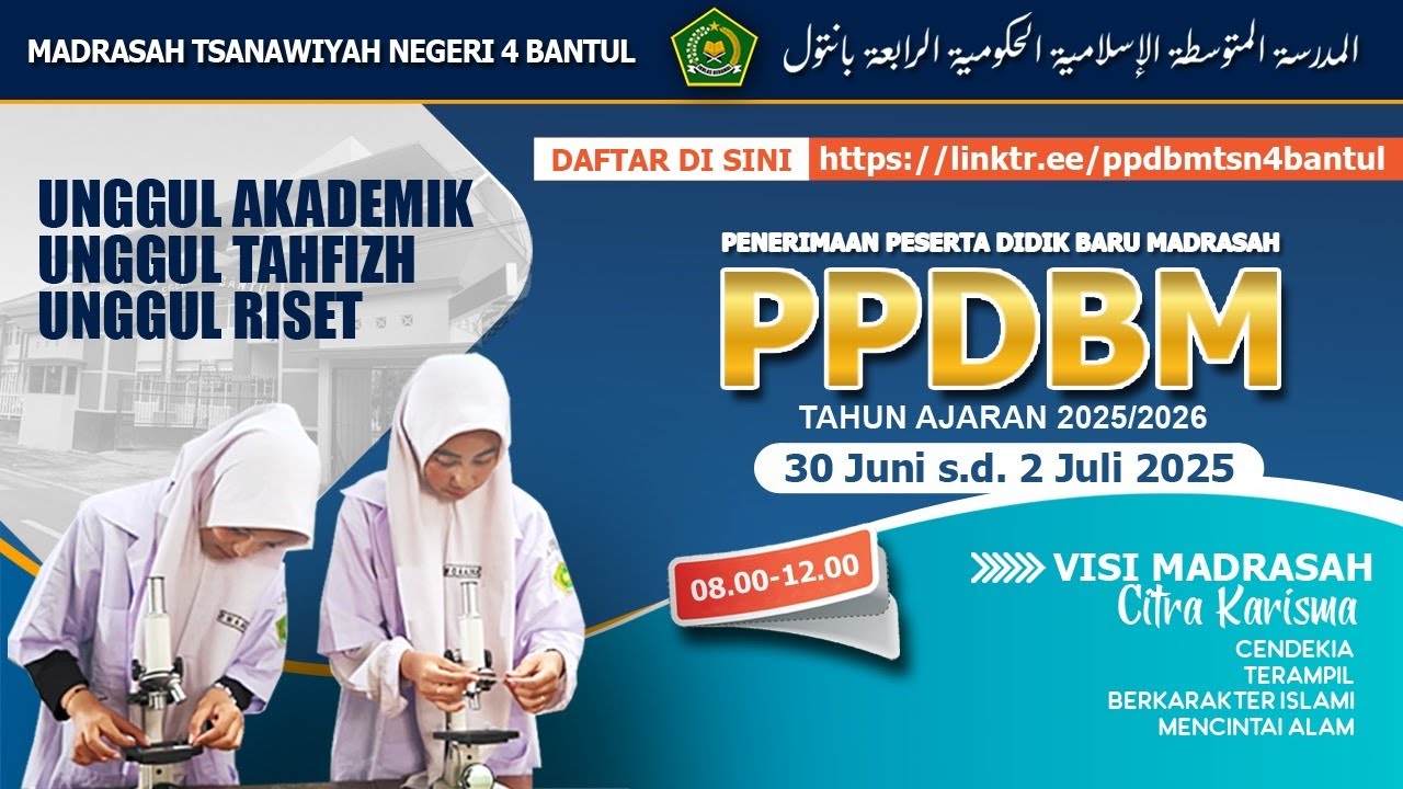 DAY 2 (SELASA, 01 JULI 2025) PANTAUAN PPDB MTSN 4 BANTUL 2025