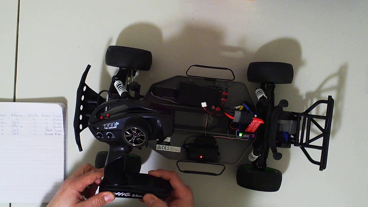 Реверс дроссельной заслонки Traxxas TQi. Как реверсировать дроссельную заслонку на передатчике TQ...