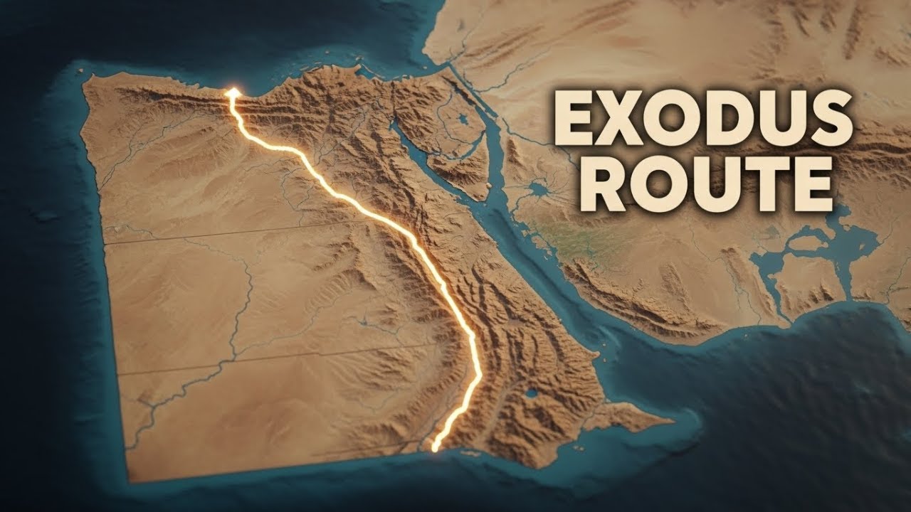 Ancient Maps Reveal the Exodus Route