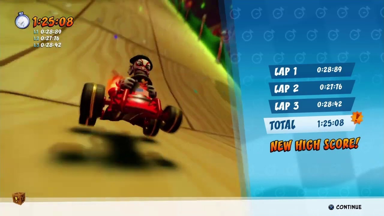 (CTR:NF) Koala Carnival 1:25.08 + 28.46 SL