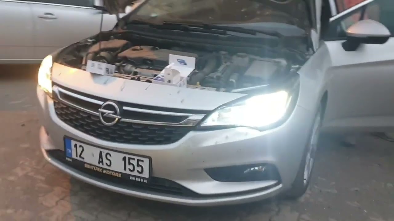 OPEL ASTRA K ( PHOTON MONO ) LED XENON FAR  DEĞİŞİMİ