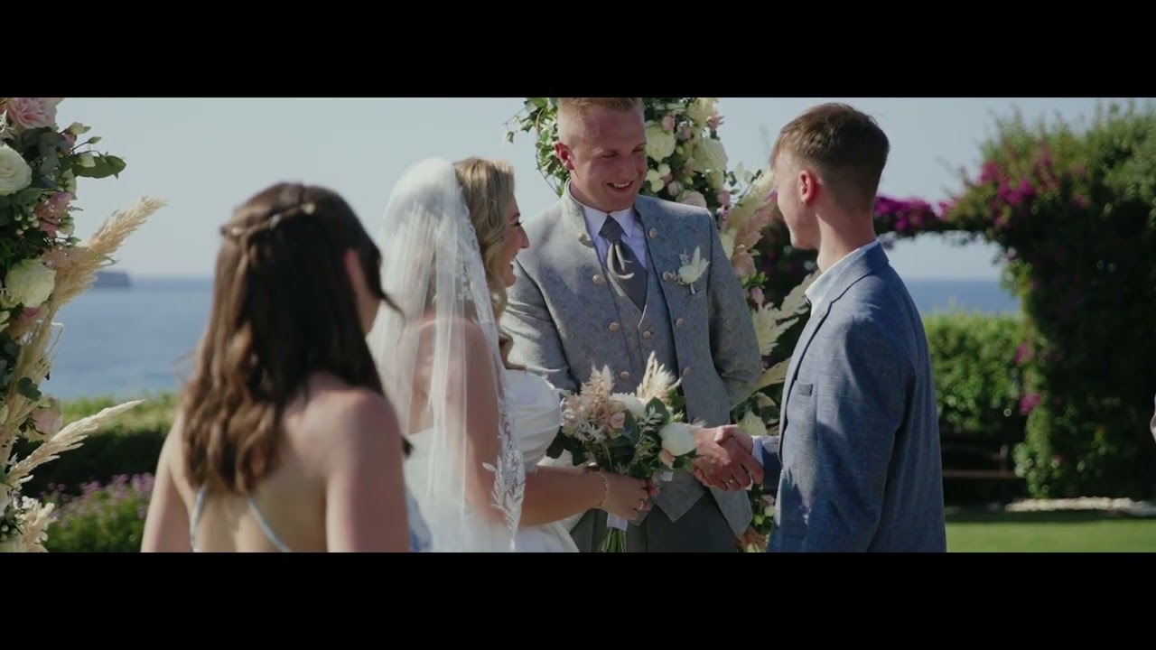 A Dream Wedding in Chania, Crete | Natalia & Peter at Sea View Venue by En Kipo