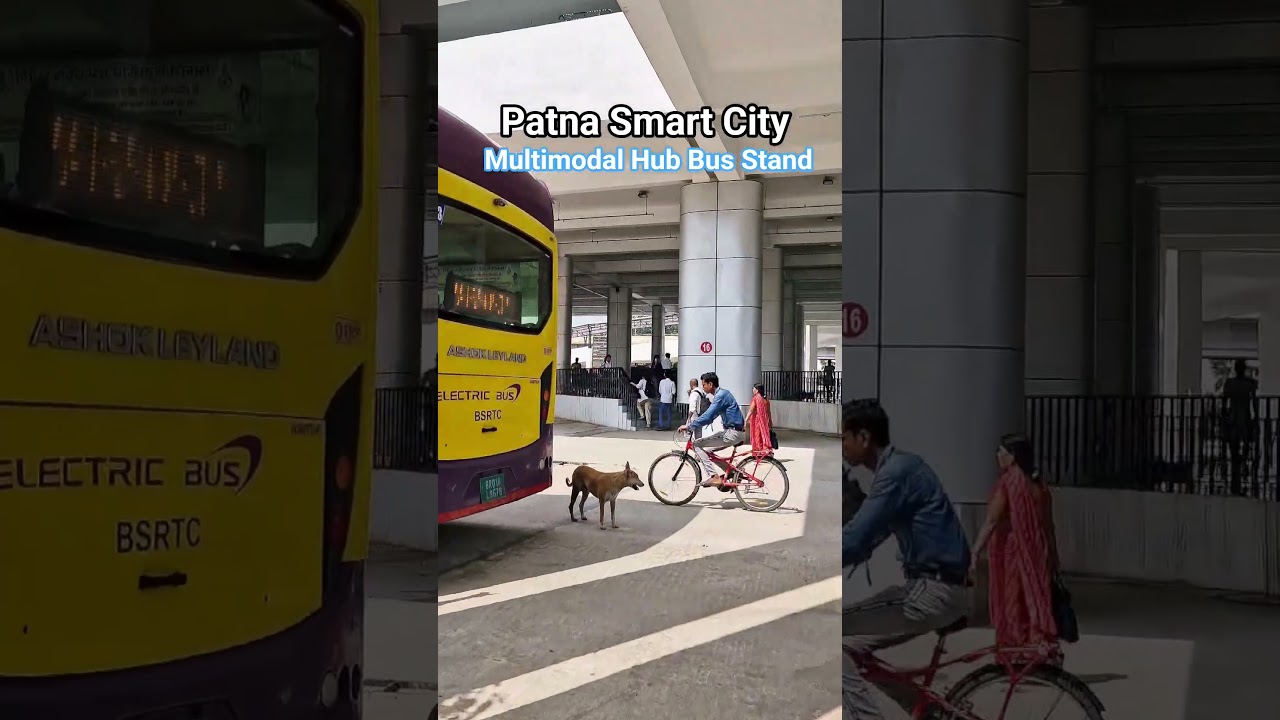 Patna Smart City, Multimodal Hub Bus Stand #explore #shorts #shortsfeed