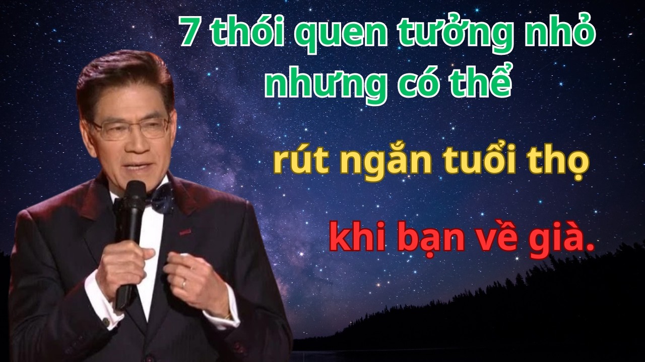 7 thói quen tưởng nhỏ nhưng có thể rút ngắn tuổi thọ khi bạn về già