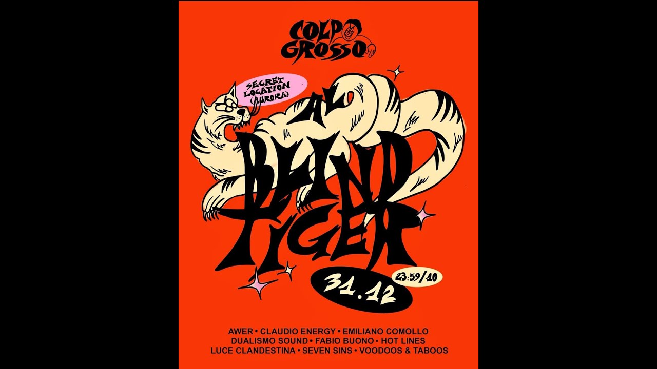 Colpo grosso al blind tiger Dj Claudio Energy