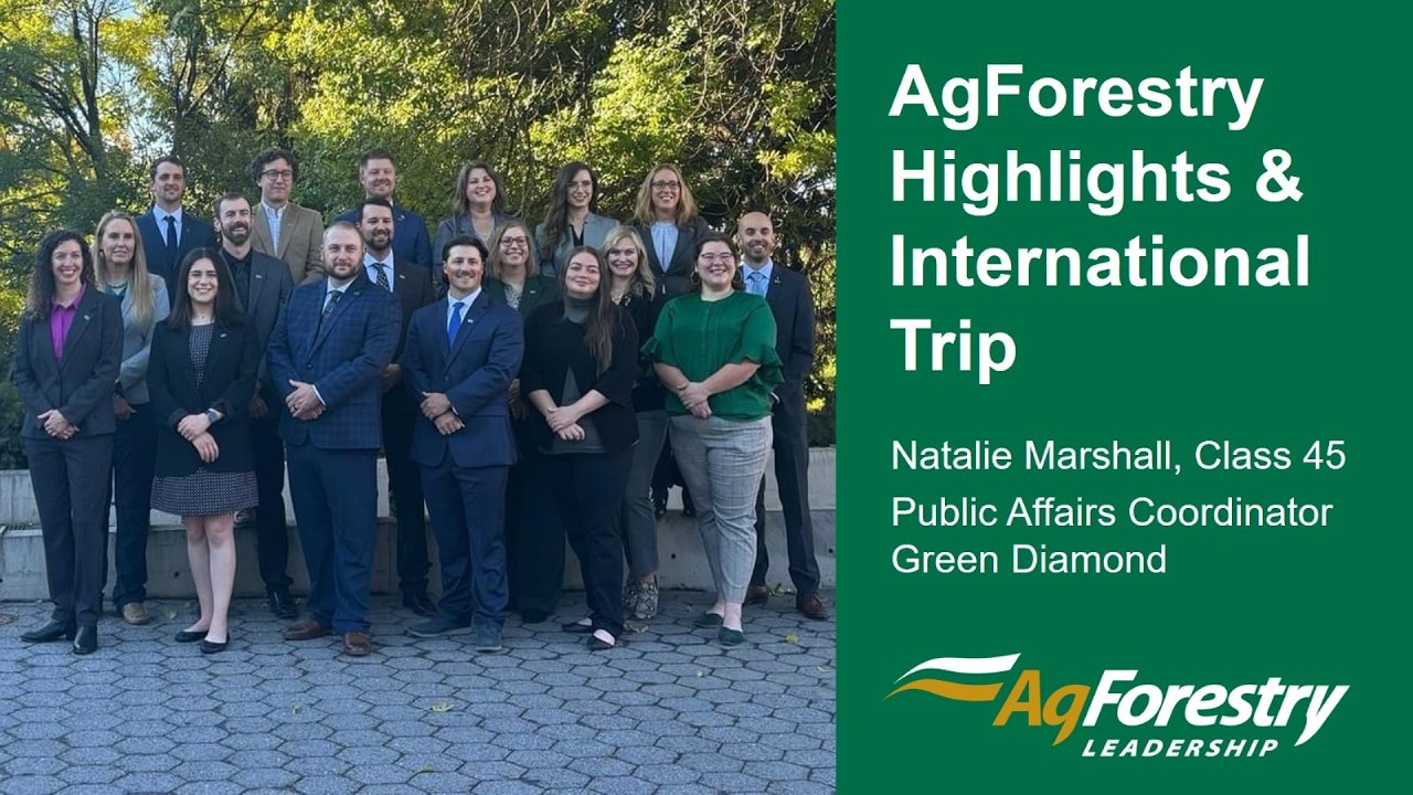 Washington Ag/Forestry Class 45 International Trip to Costa Rica, presented by Natalie Marshall