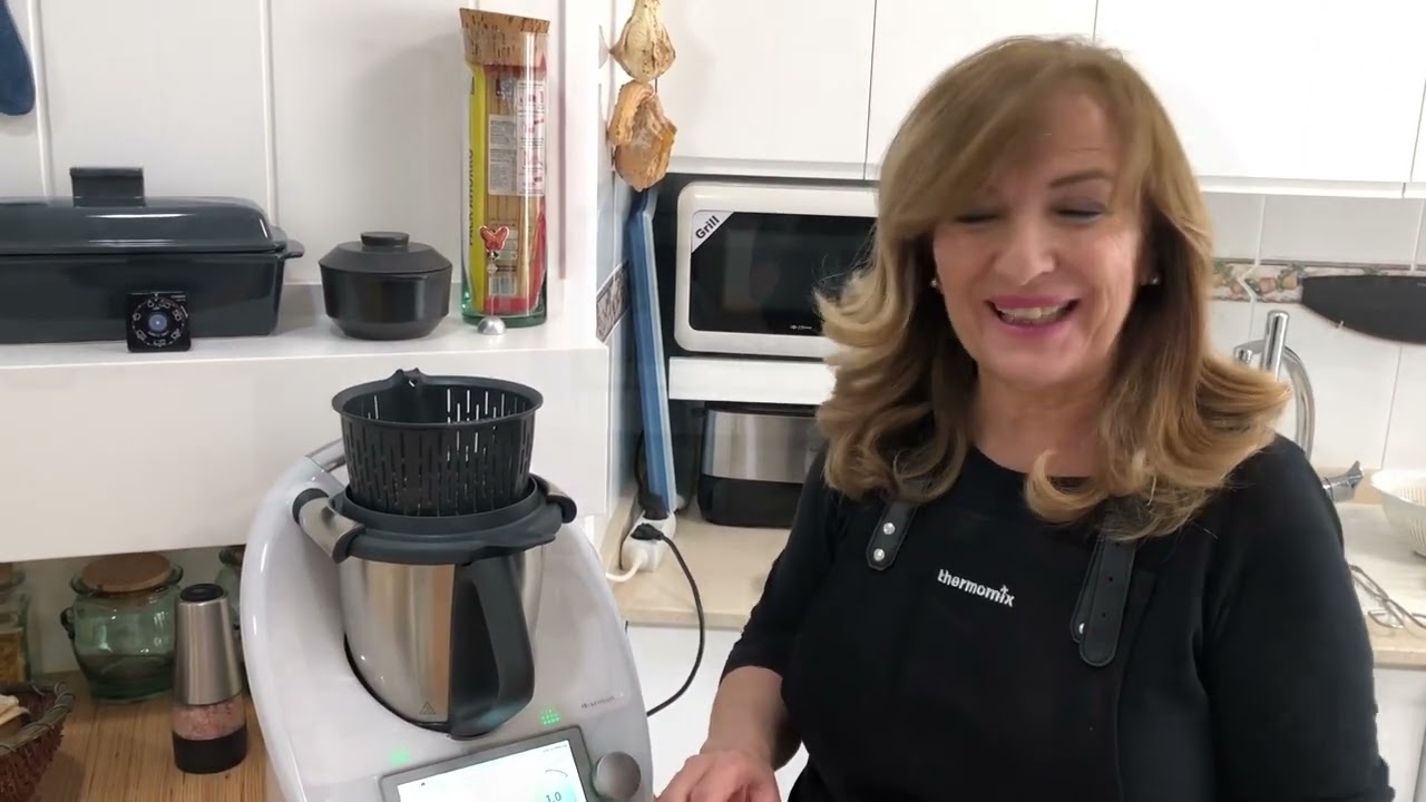 Potaje de Cuaresma con langostinos con Thermomix/ realizado por Justa Molina.    @JustaMolina ￼