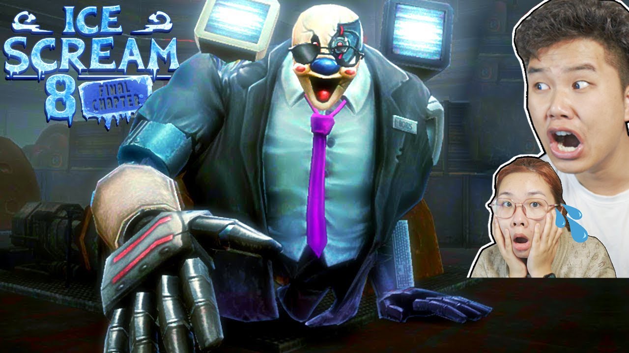 bqThanh và Ốc Chơi ICE SCREAM 8 Trốn Khỏi Nhà Ông Bán Kem Bắt Cóc Trẻ Con - Full Game