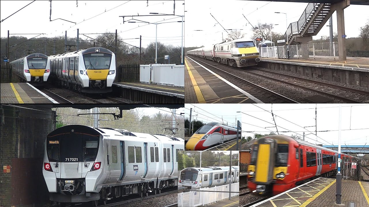 Tones, Depot Whistles, Retro Liveries And Fast Action At Brookmans Park! (19/02/22)