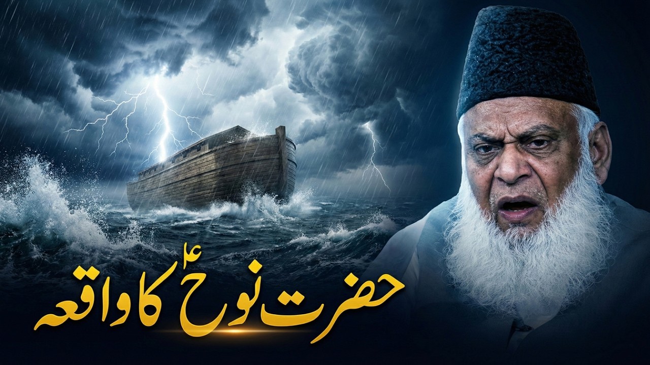 The Complete Life of Prophet Noah (AS) | Dr. Israr Ahmed Lectures - The Great Flood in Islam