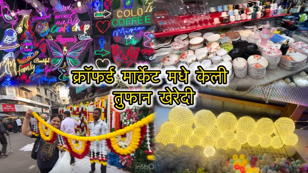 Crawford Market | Mumbai’s biggest wholesale Market|Lohar Chawl| Mhatma Phule Market|