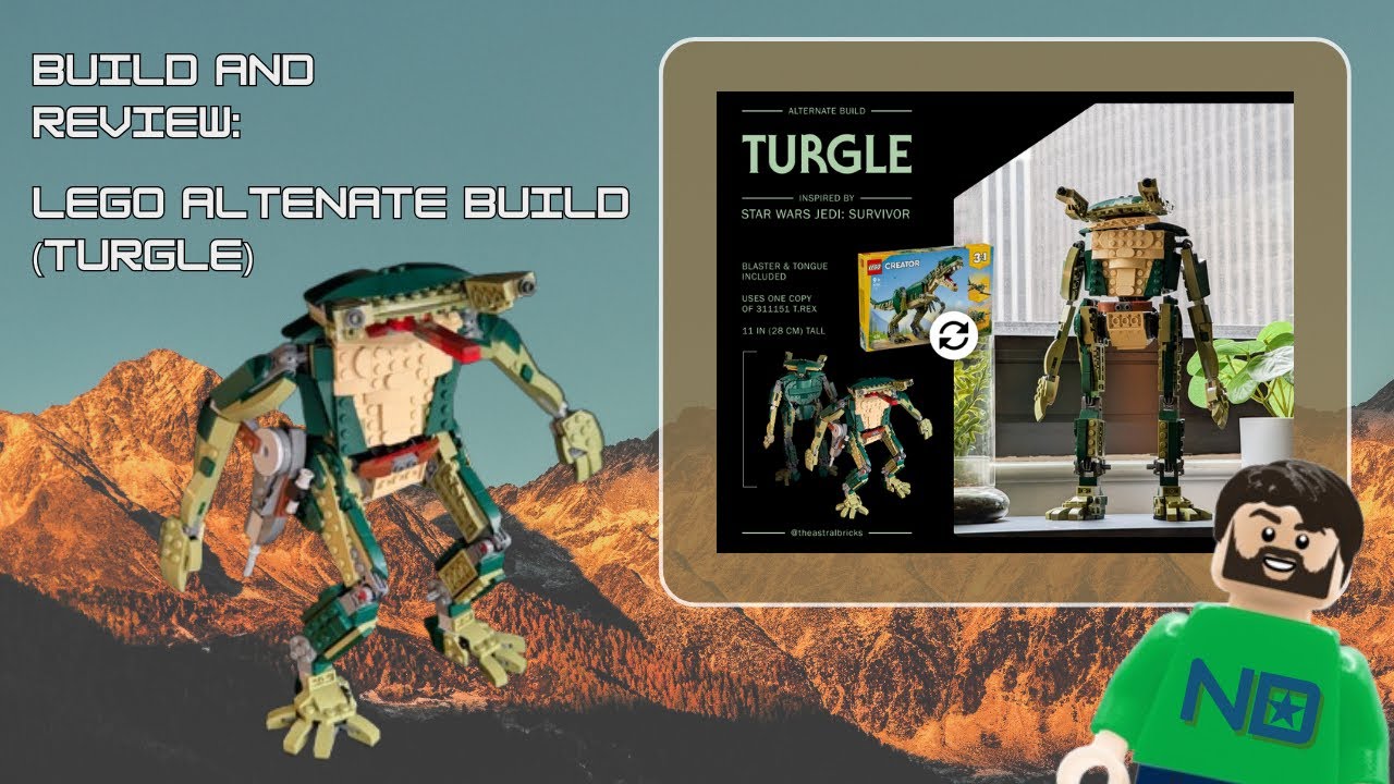 Build and Review LEGO Alt-Build (Turgle By @TheAstralBricks) (Rebrickable) 