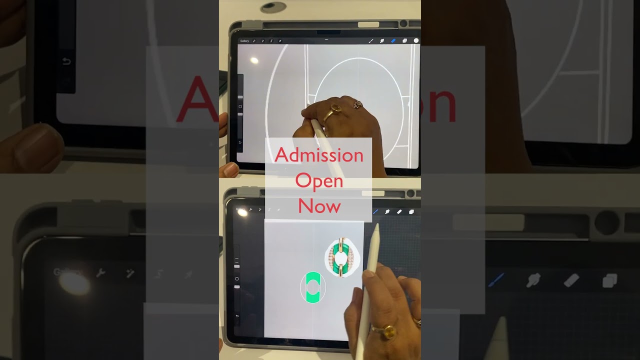 From Idea to Illustration | Jewelry Designing on Procreate