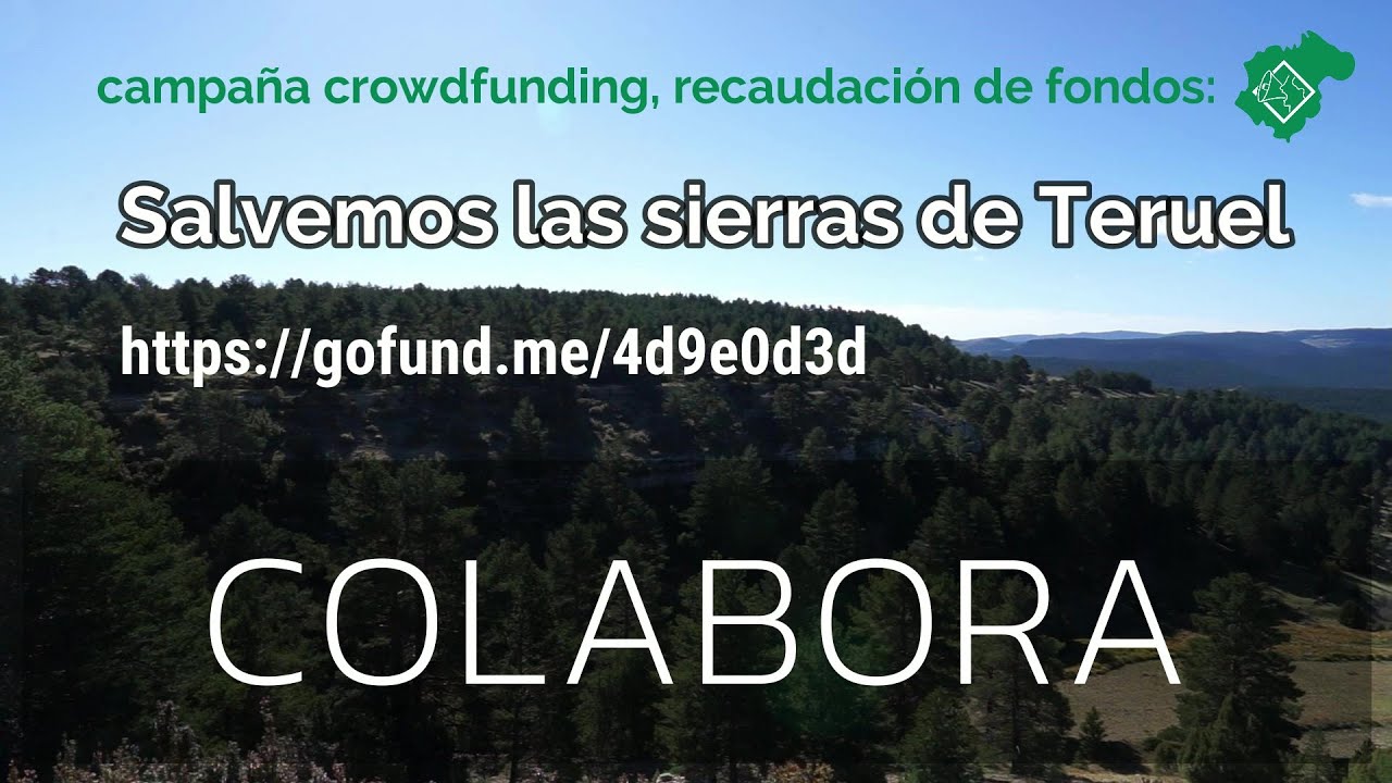Teruel Existe lanza un crowfunding para financiar los tr&aacute;mites frente a macroparques de renovables