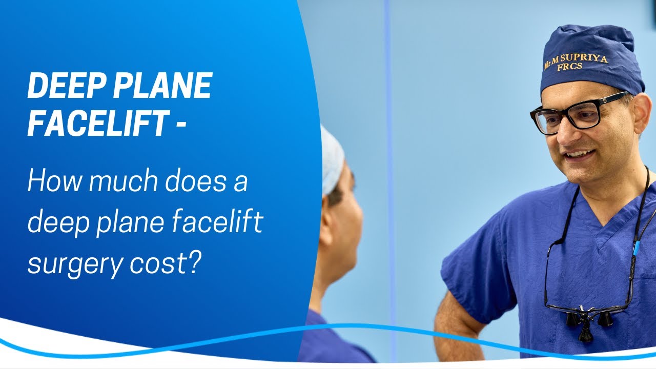 How much does deep plane facelift surgery cost?