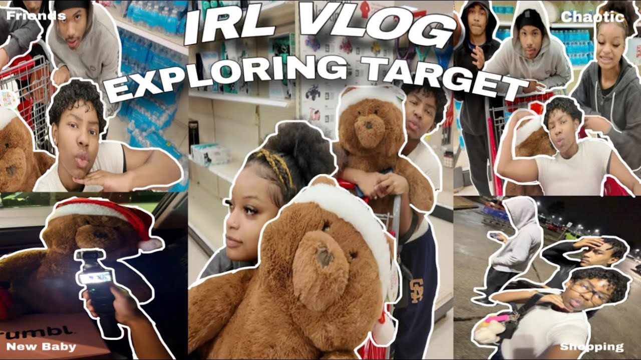 *IRL VLOG* EXPLORING TARGET (Ft. My Straight Friends)