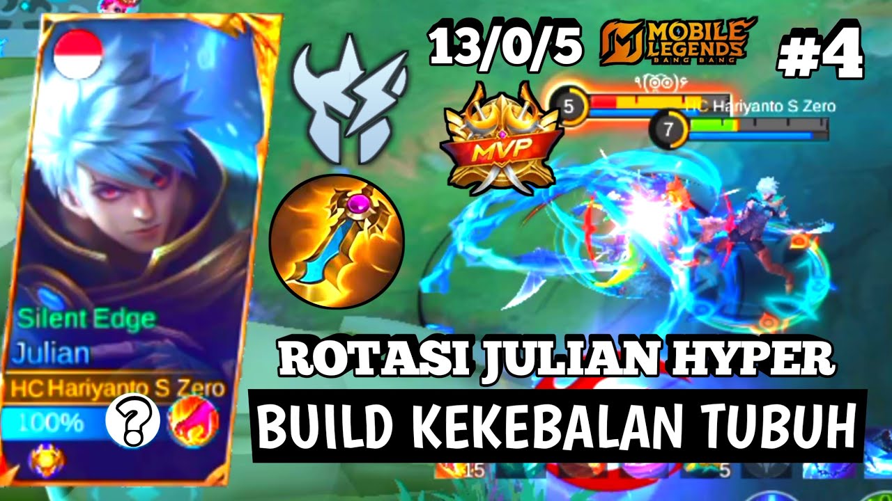 Cara Main Julian Jungler 2025 - Rotasi Julian Hyper 2025 - Build Julian Jungler Tersakit 2025