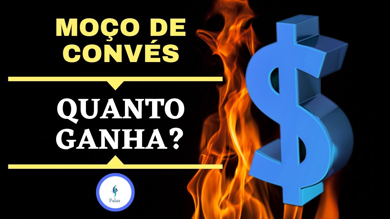 Quanto Ganha um Moço de Convés da Marinha Mercante - Offshore e Cabotagem - Faixa Salarial