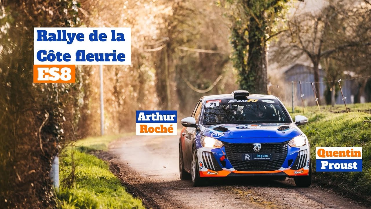 Onboard ES8 Rallye de la Côte fleurie 2026 Roché/Proust