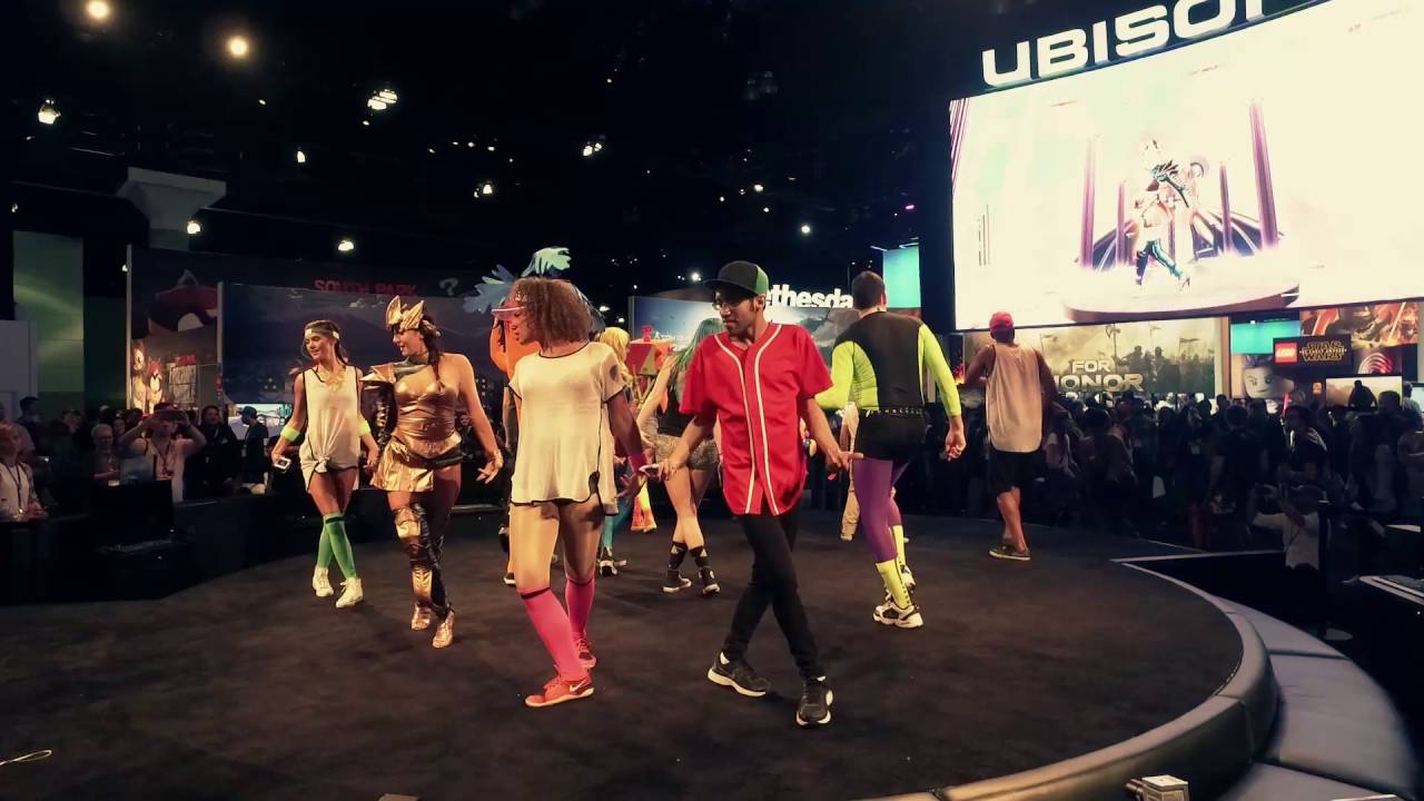 Just Dance 2017 - Worth It (Fith Harmony)@E3 2016 Ubisoft Stage