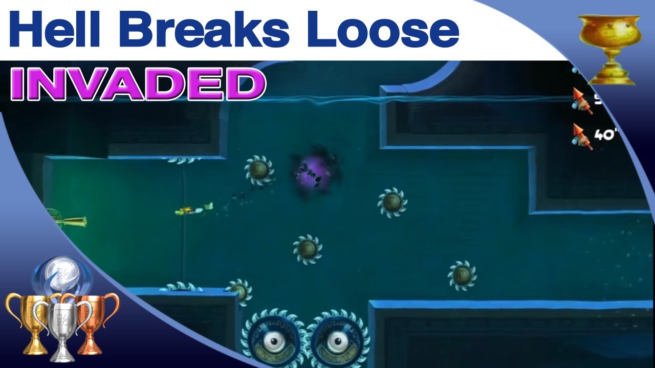 Rayman Legends - Hell Breaks Loose - INVADED (Gold Cup) Olympus Maximus Invasion [PS4 / Xbox One]