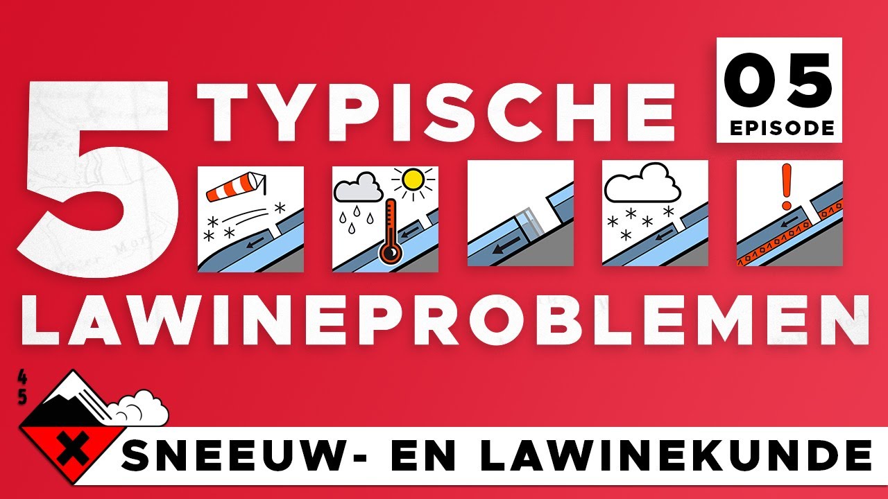 Lawines! De 5 typische lawineproblemen in het lawinebericht en wat ze voor ons betekenen.