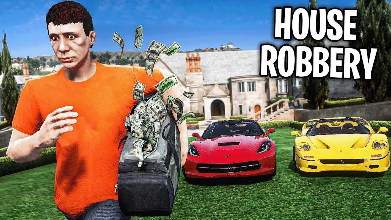 Robbing Millionaire's Mansion in GTA 5 RP