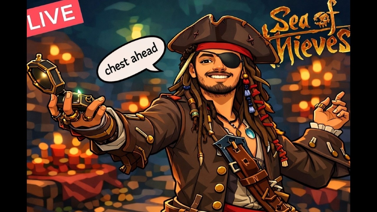 JOURNEY TO THE GRAND LINE[sea of thieves] #livestreaming#marvelrivals #live