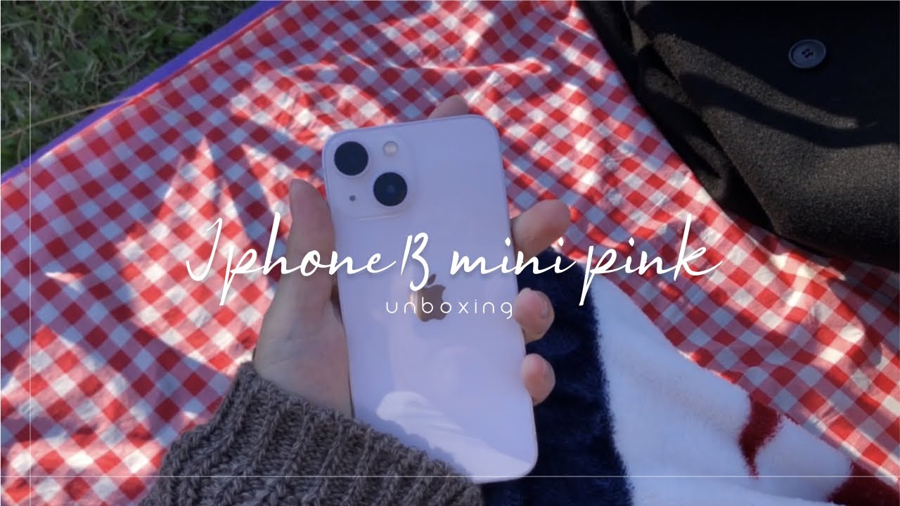 🍎 아이폰 13 mini 핑크 언박싱 | 실물 완전 찢어버렸다 | 아이폰 8 마이그레이션까지 | iphone13mini pink unboxing | 아이폰 13 pro 그래파이트