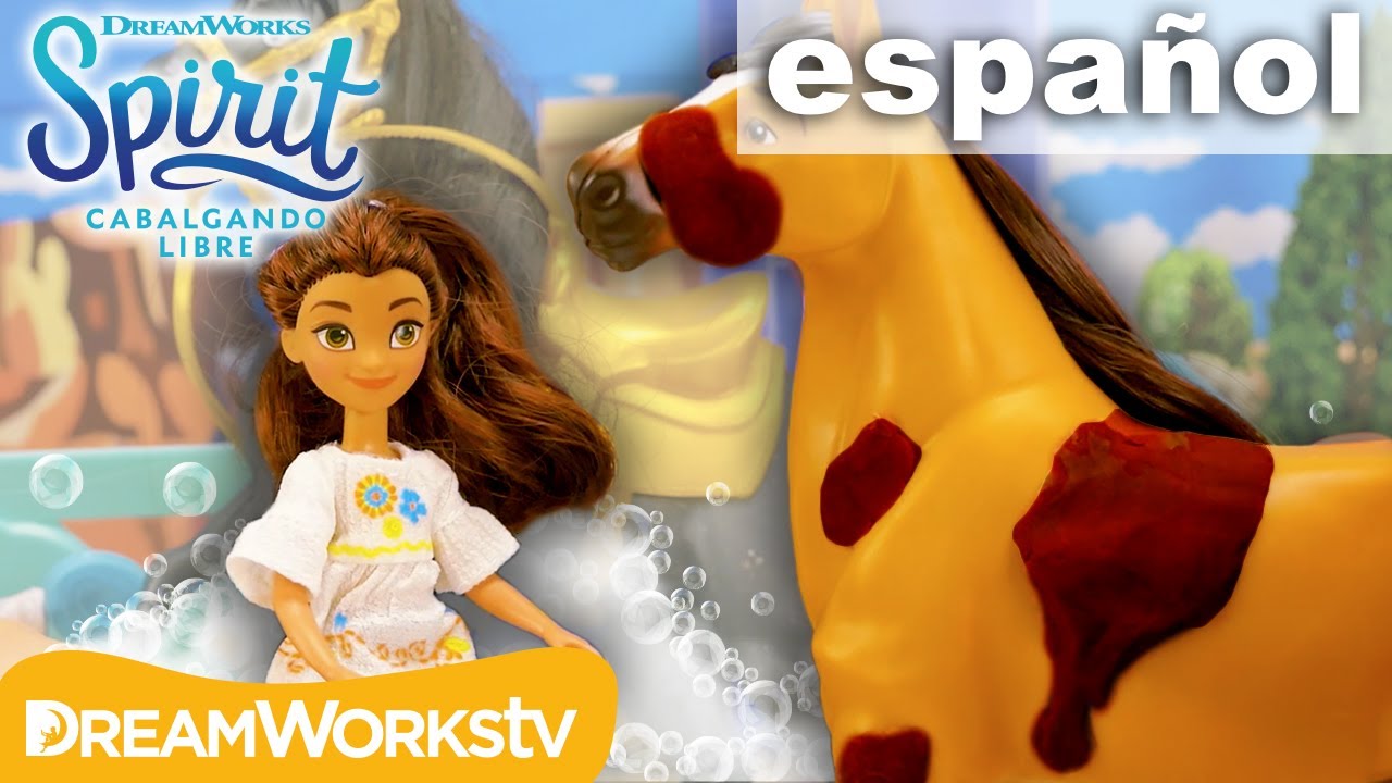 Desastre en el establo de aseo! | SPIRIT CABALGANDO LIBRE