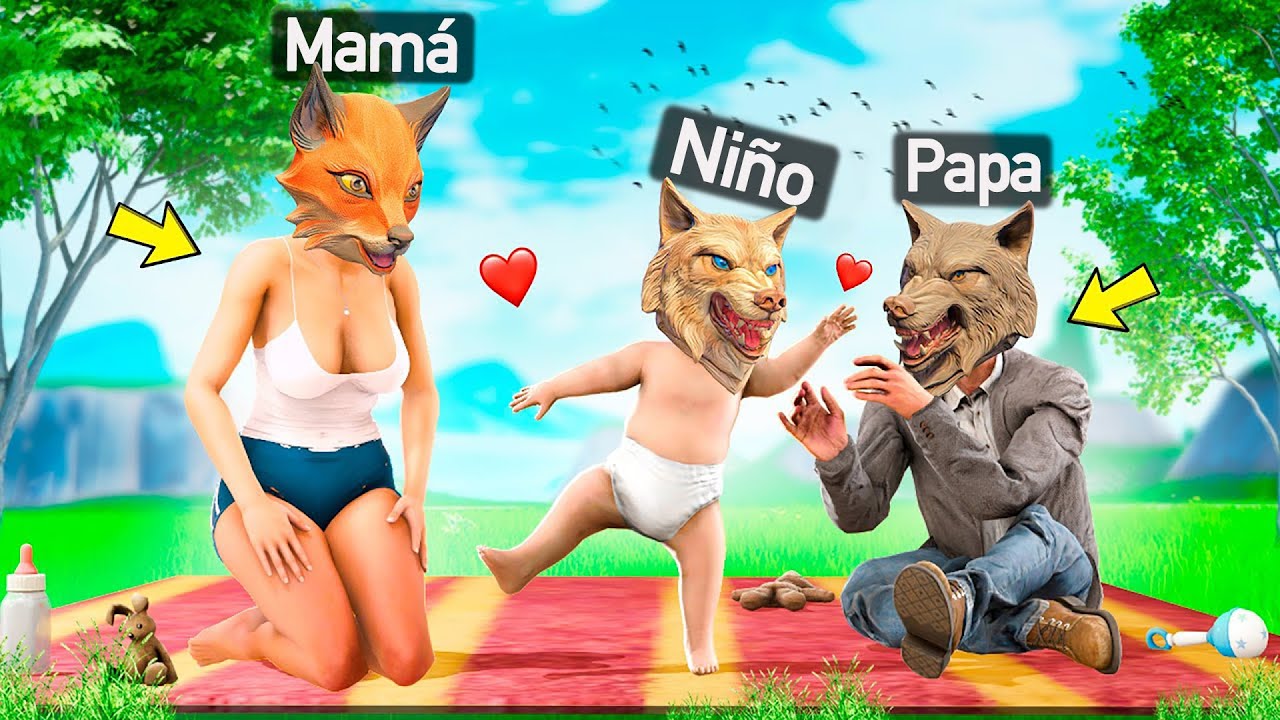 GTA 5, LA NUEVA FAMILIA DE FLAZY ! 24 HORAS CON LOS PADRES ! - DESAFÍO EN GTA 5 ONLINE