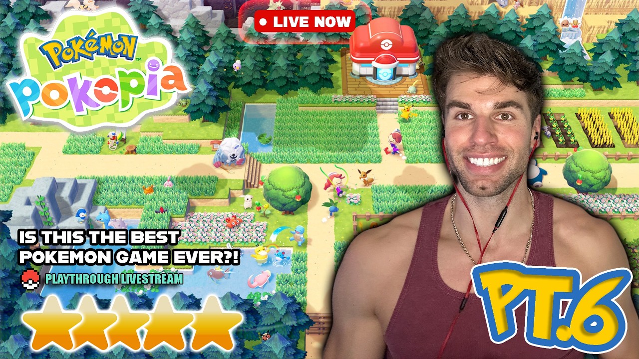 Pokemon Pokopia Playthrough Part 6! | Let me build a rollarcoaster AHH💔