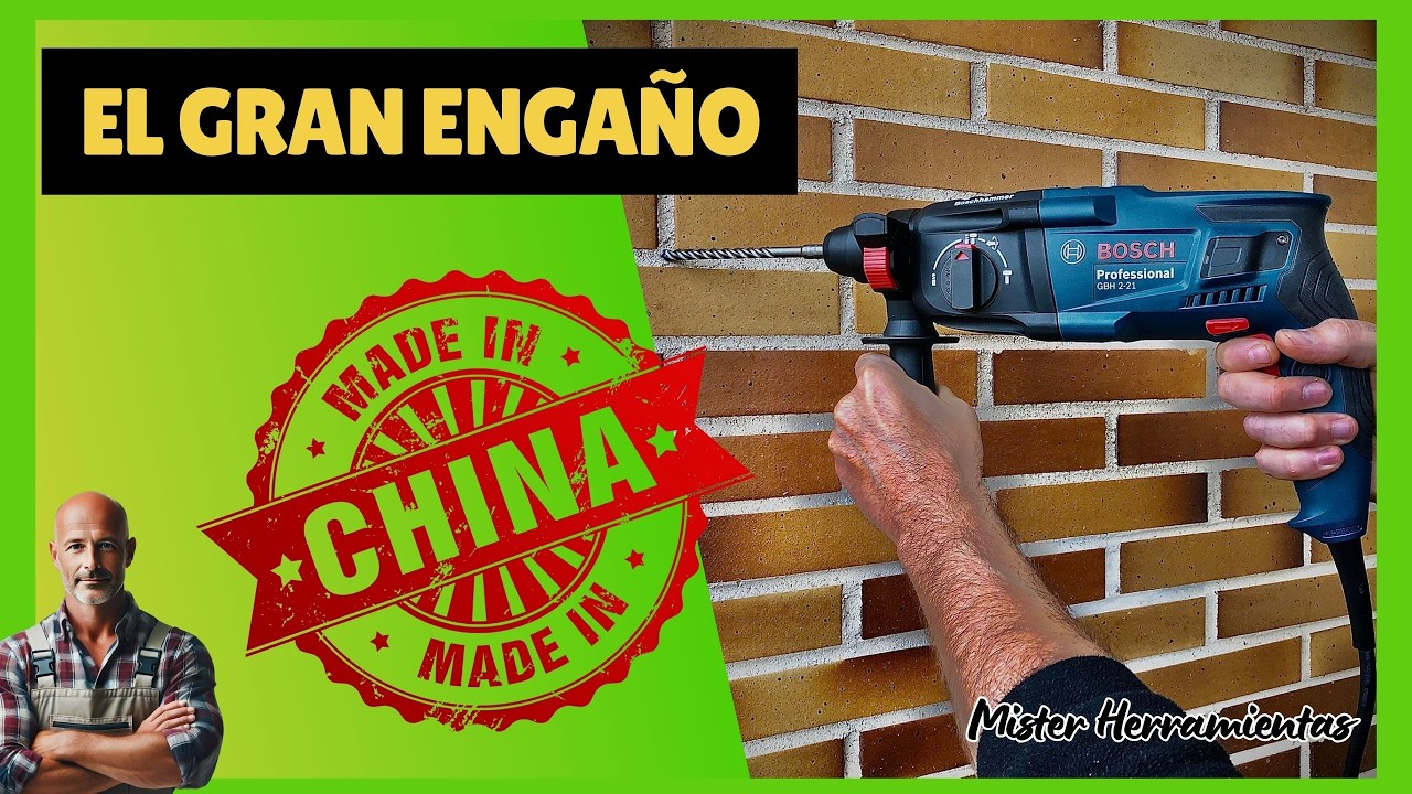 Herramientas Made in China: Bosch, Makita o Milwaukee…etiqueta occidental, corazón chino
