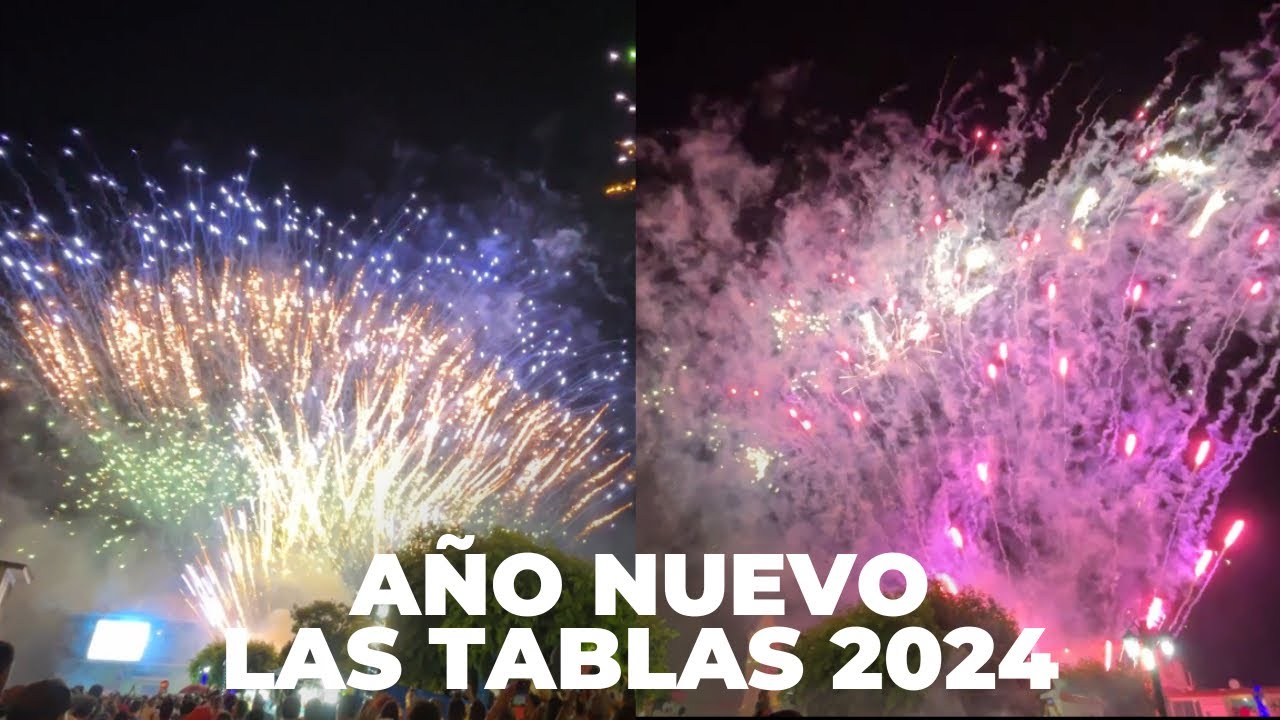 Quema de Año Nuevo 2024 Las Tablas | Calle Arriba y Calle Abajo De Las Tablas Año 2024 Panamá