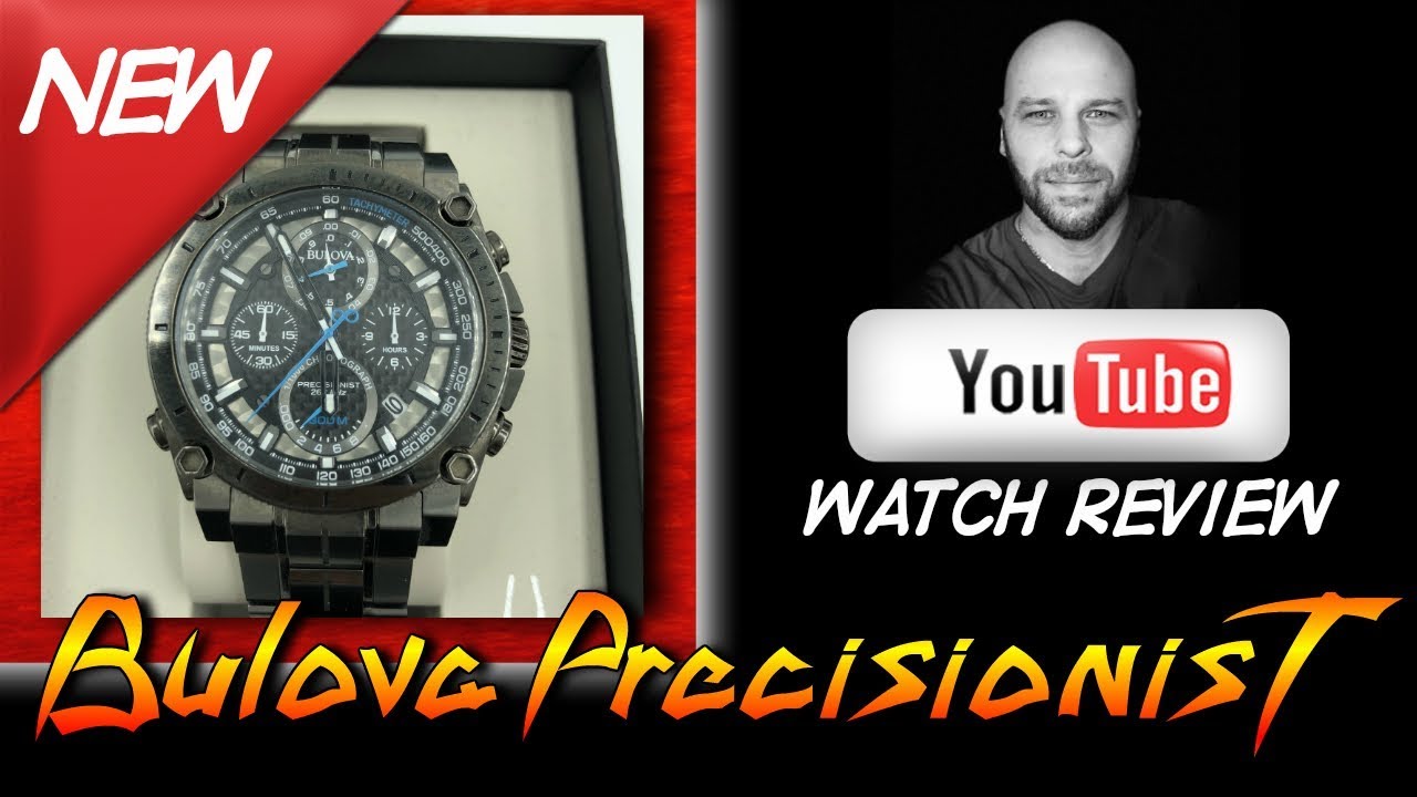 Bulova Precisionist Chronograph Watch Review 98B229