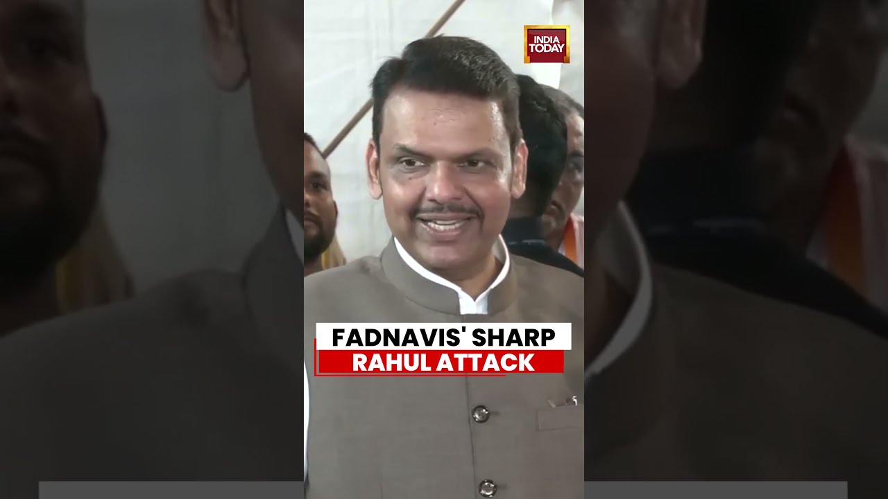 Maharashtra CM Fadnavis Targets Rahul Gandhi Over Women's Reservation, Gen Z Event