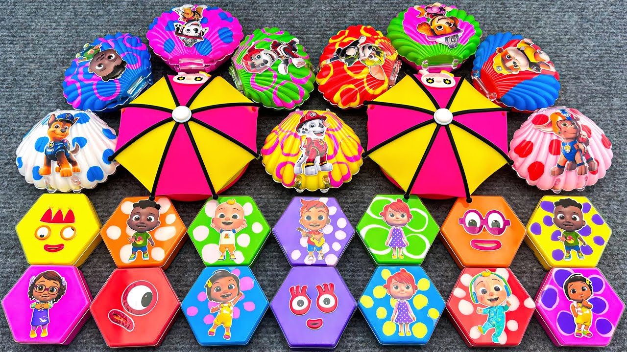 Cocomelon Characters Collection 🎁 Looking For Scallops Boxes | Paw Patrol & Surprise Toys