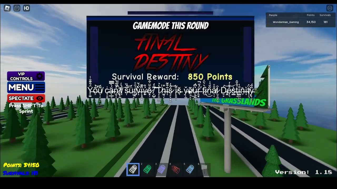 Roblox Tornado Alley X: Final Destiny