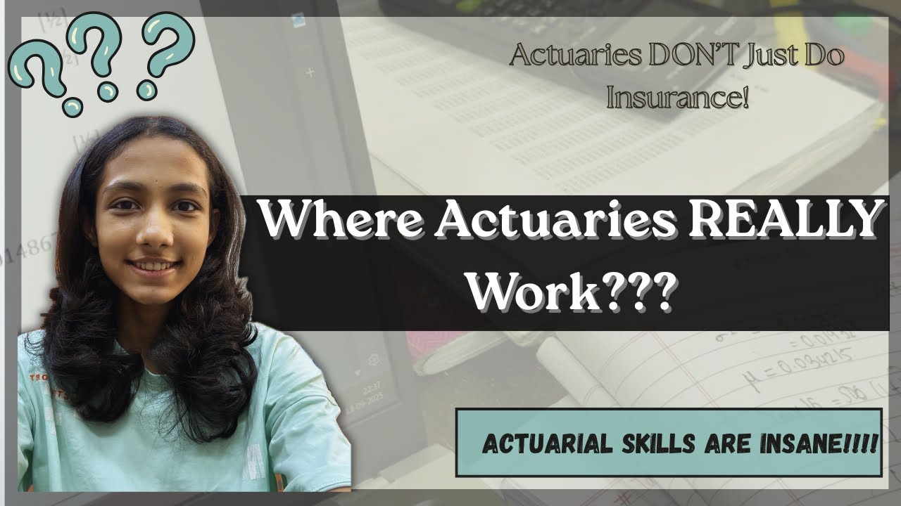 Where does an Actuary actually works?