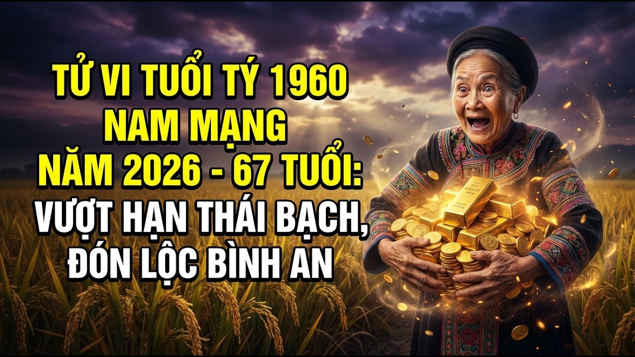 Tử Vi Tuổi Tý 1960 Nam Mạng Năm 2026 - 67 Tuổi: Vượt Hạn Thái Bạch, Đón Lộc Bình An