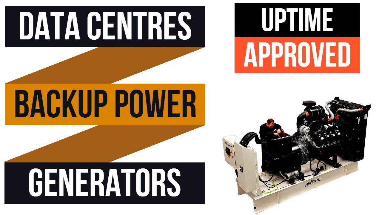 2 x Generator backup for data centre small room installation with sound attenuator and Silencers