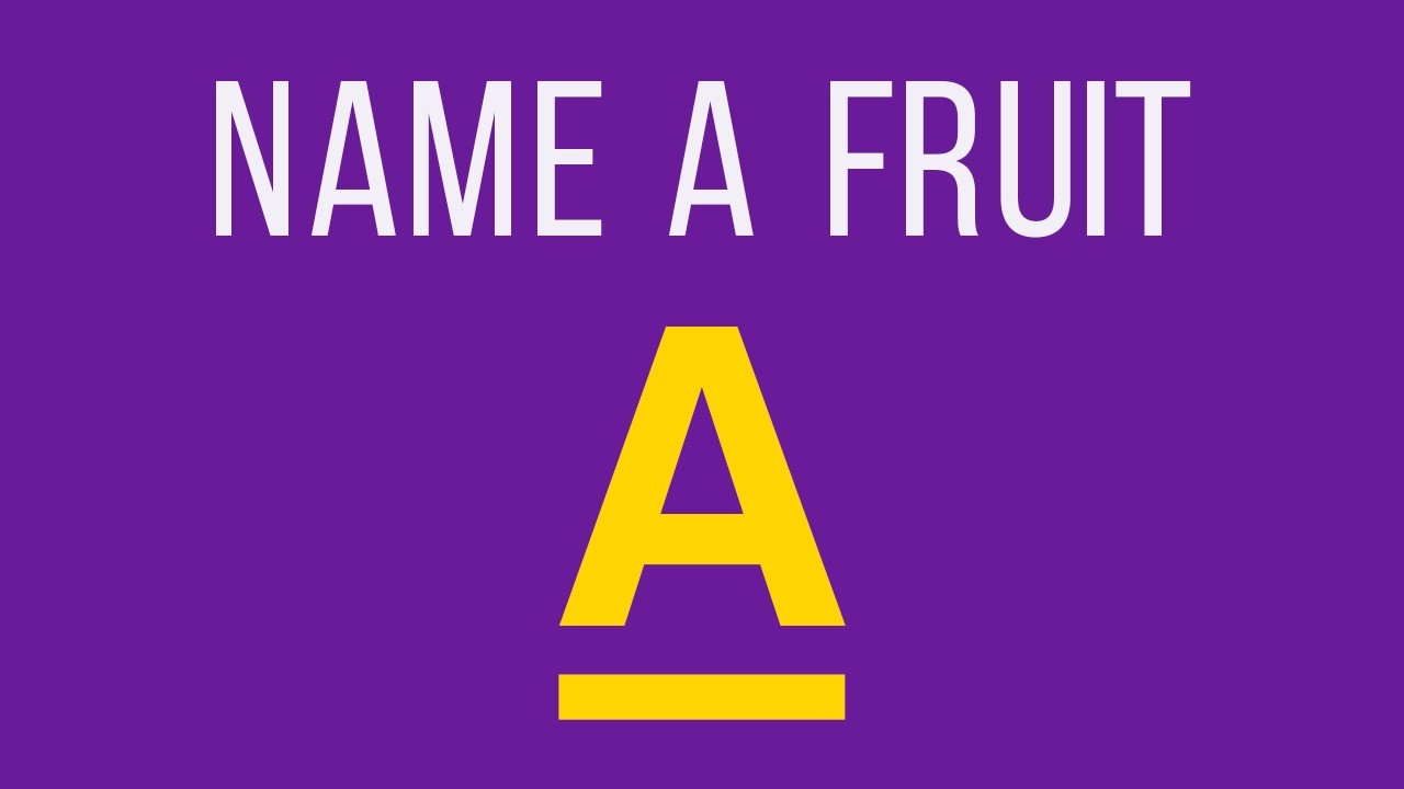 Alphabet Quiz Challenge #27 🔥 Name Something That Starts With... | ABC Speed Quiz