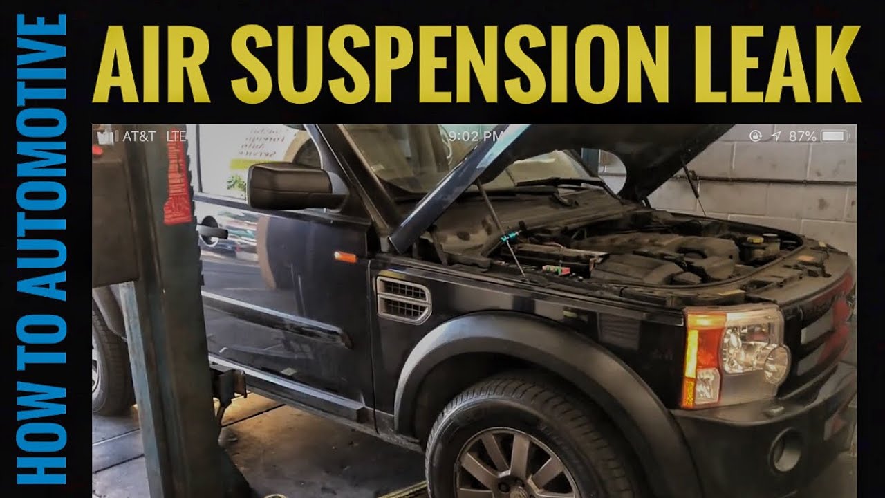 Find Out Where Your Land Rover LR3's Air Suspension Leaks Are Coming From!