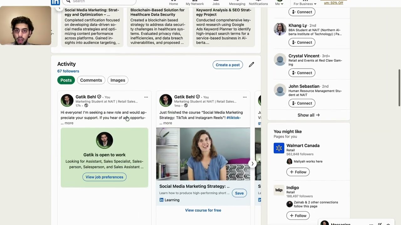 linkedin profile enhancement