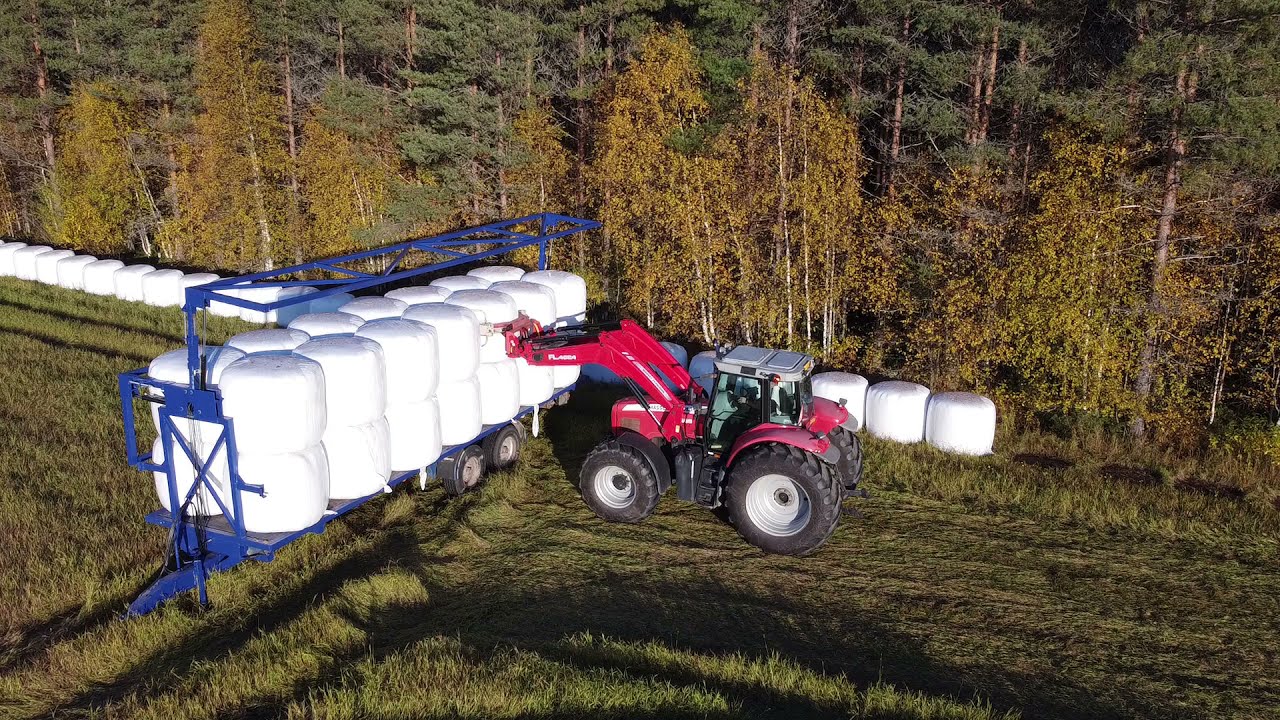 Paalikärry hydraulilaidoilla, nopeutta ja turvallisuutta Metallikonepaja K.Niemelä