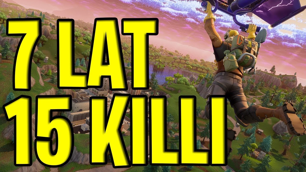 7latek robi 15 killi i wygrywa gierkę w Fortnite!