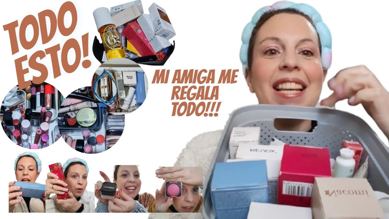 ¡NO ME LO CREO! 🫢El increíble regalo de @pilarlife: Todo para mi rutina de belleza 