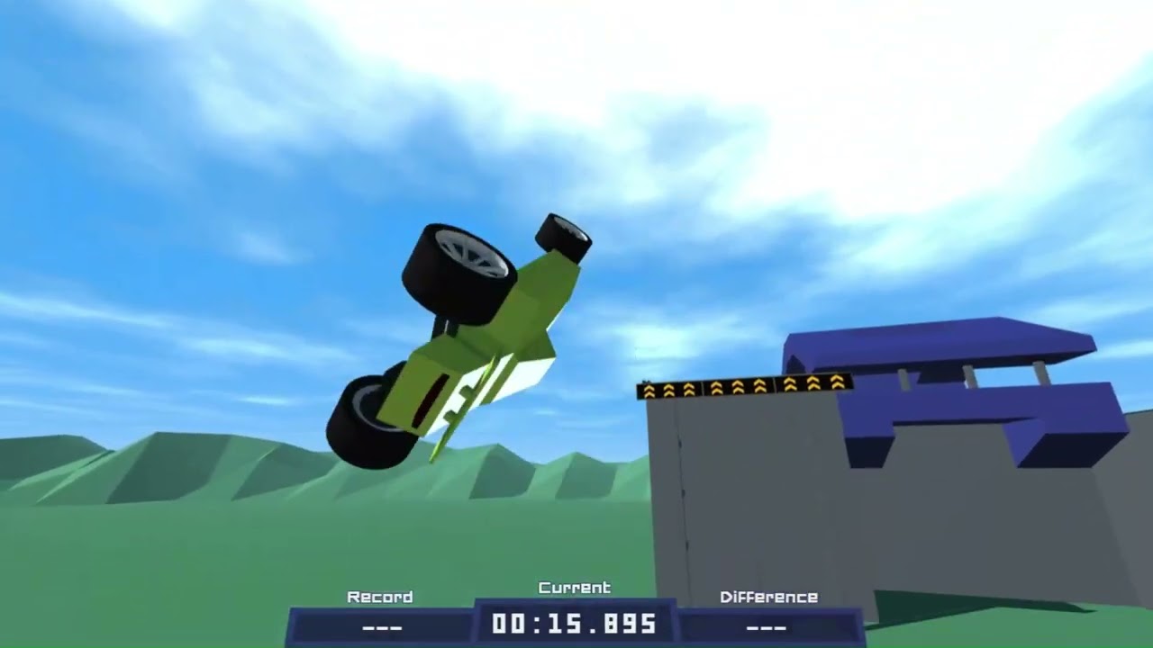 PolyTrack Attempts Gameplay